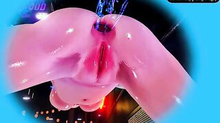 Ghostly penis fucks pretty blonde - lewd Halloween fun