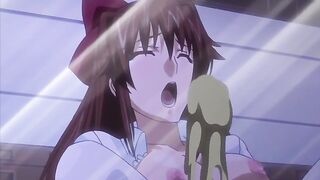 Private Lesson 2 - Busty hentai teen gets chained and then fucked roughly in bondage sex