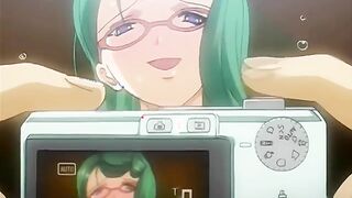 Shape of Love 2 - Cute hentai teen gets naked on the beach then gets filmed fucking two guys
