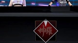 Opiumed FF7 3: Avalanche - Jessie and Tifa double boobjob with BBC