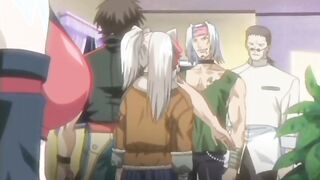 The Harvest Night 2 - Boyfriend watches while virgin girlfriend is hentai gangbanged