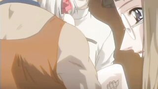 The Harvest Night 2 - Boyfriend watches while virgin girlfriend is hentai gangbanged