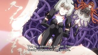 Magical Girl Noble Rose 2 - Petite hentai teen ravaged in monster tentacle gangbang