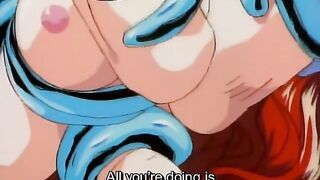 Private Psycho Lesson 2 - Busty redhead teacher is tentacle banged by rival