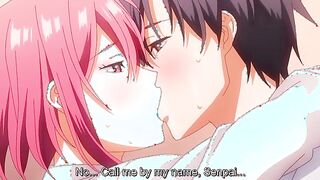 Notice This Love 1 - Busty hentai redhead wants senpai's creampie