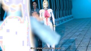 Tina Armstrong is gangbanged by big dick zombie monstrosities