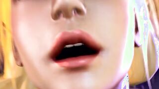 Soul Calibur: Sophitia - Hideous monster slams giant dick into blonde Sophitia