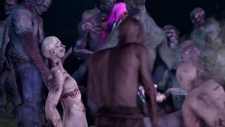 Star Atlas - Holy grail heroes get gangbanged by 3d porn monsters