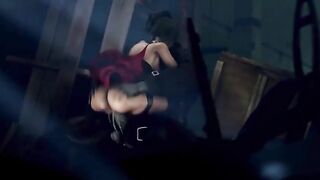 Resident Evil Another Day - Ada Wong is gangbanged by zombie tentacles