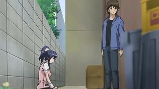 Cafe Junkie 1 - Anime bartender gets his throbbing cock sucked under the bar