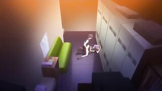 Circumstances of Love for Working Adults - Salaryman fucks hentai girls in public places