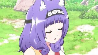 Immoral Guild (uncensored ecchi) 2 - Busty anime catgirl rescued by hero