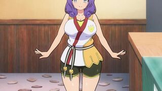 Immoral Guild (uncensored ecchi) 1 - Workaholic rescues busty catgirl from slime