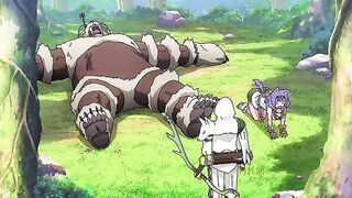 Immoral Guild (uncensored ecchi) 1 - Workaholic rescues busty catgirl from slime