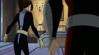 X-Men Kitty sucks Avalanche's dick and gets a cartoon facial