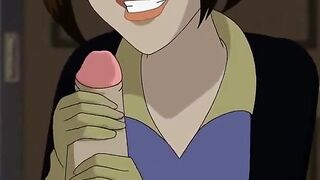 X-Men Kitty sucks Avalanche's dick and gets a cartoon facial