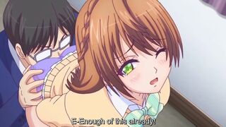 Confession... 1 - Blackmailing hentai teacher pounds pussy