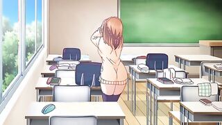 Confession... 1 - Blackmailing hentai teacher pounds pussy
