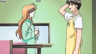 Triangle Heart 2 - Hentai teen has romantic sex with janitor