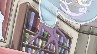 Shion gets slimed and drained dry by Rimuru Tempest