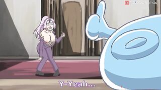 Shion gets slimed and drained dry by Rimuru Tempest