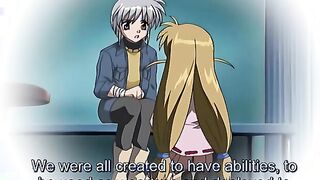 Triangle Heart 5 - Hentai yuri angel girls have passionate sex