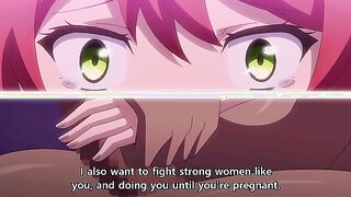 Princess Burst 2 - Busty MMA fighter gets knocked up by muscular hentai fighter