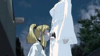 Bible Black NT 6 - Blonde futa demon fucks virginal hentai teens in ritual