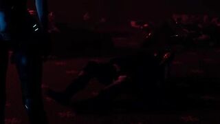 Ghosts of Paradise - Major from Ghost in the Shell takes a rough fucking from a cyber shem