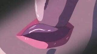 Mystery of the Necronomicon 1 - Ugly bastard blackmails anime girl into a BJ while watchin