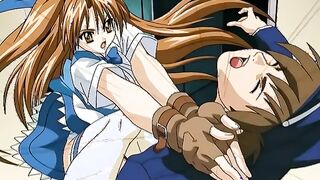 Variable Geo Neo 3 - Hentai maids orgasm as their wet pussies rub together