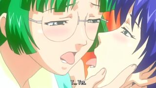 Nurse Me! 2 - Nurse gets her pussy licked by hentai lesbian