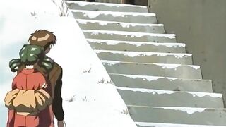 Pleasure House 2 - Master fucked his mom and daughter slaves in kinky hentai groupsex
