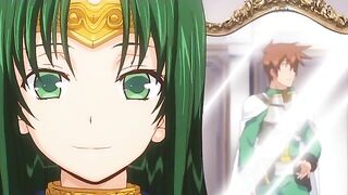 Rance Quest for Hikari 2 - Cute anime teenie fucked on park swing