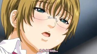 Aneki... My Sweet Elder Sister 3 - Horny senpai stuffs toys in her asshole and wet pussy