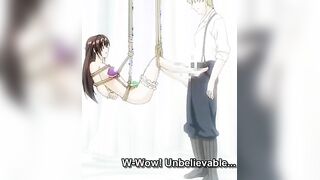 Onmyouji: Bewitching Emaki 1 - Pervy old man bangs his hentai maid