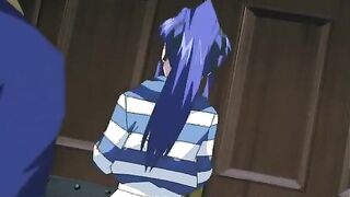 Shusaku Liberty 2 - Crazy anime lesbians have a 3some fuck with strapons