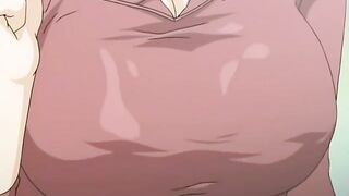 Horny hentai housewife gets herny thinking about cheating on her husband