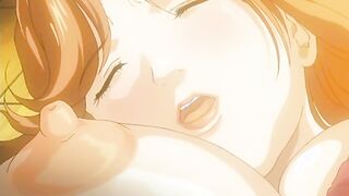 Horny hentai housewife gets herny thinking about cheating on her husband