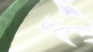 Jiburiru: The Devil Angel 2 ep4 - Horny angel is DPed by demon tentacles while hentai lesb