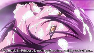 Kuroinu 4 - Elf princess gets gangbanged by dirty villagers who cum on her pretty face