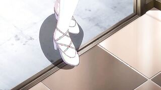Mankitsu Happening 3 - Lucky pervert is hentai ass fucking busty employee at the store
