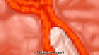 Eroge! Make Sexy Games 2 - Busty blonde anime virgin rides game nerd's cock