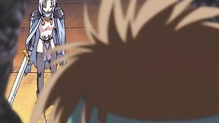 Warrior girl gets her holes banged by tentacles in dirty dream