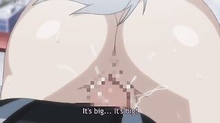 Evil Woman Executive 1 - Furry doggirl gets fucked with a big hentai cock down her throat