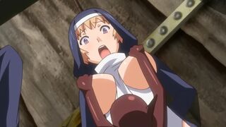 Kuroinu 2 - Plundering goblins take the virginity of tied up nuns