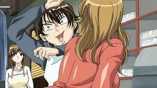 Dirty Laundry 2 - Busty neighborhood hentai milf is fucked in public car sex