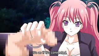 Nuki Doki! Angel vs. Demon Sex Battle 1 - Busty virgin succubus rides human cock