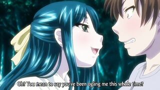 Milady is Obsessed with Sex 1 - Curvy hentai princess in swimsuit has her butler fuck her