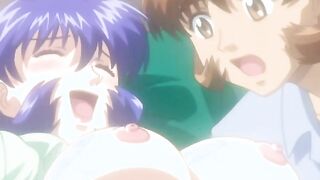 Wife with Wife 2 - Busty anime actress seduces married man to fuck her virgin pussy